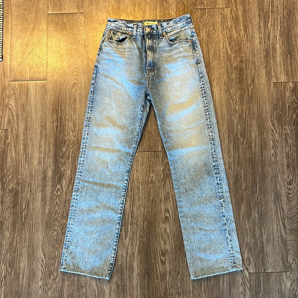 Madewell 90’s straight jeans